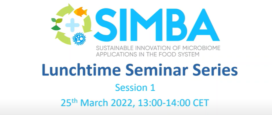 SIMBA seminar: improving plant-based foods & plant cultivation via the microbiome